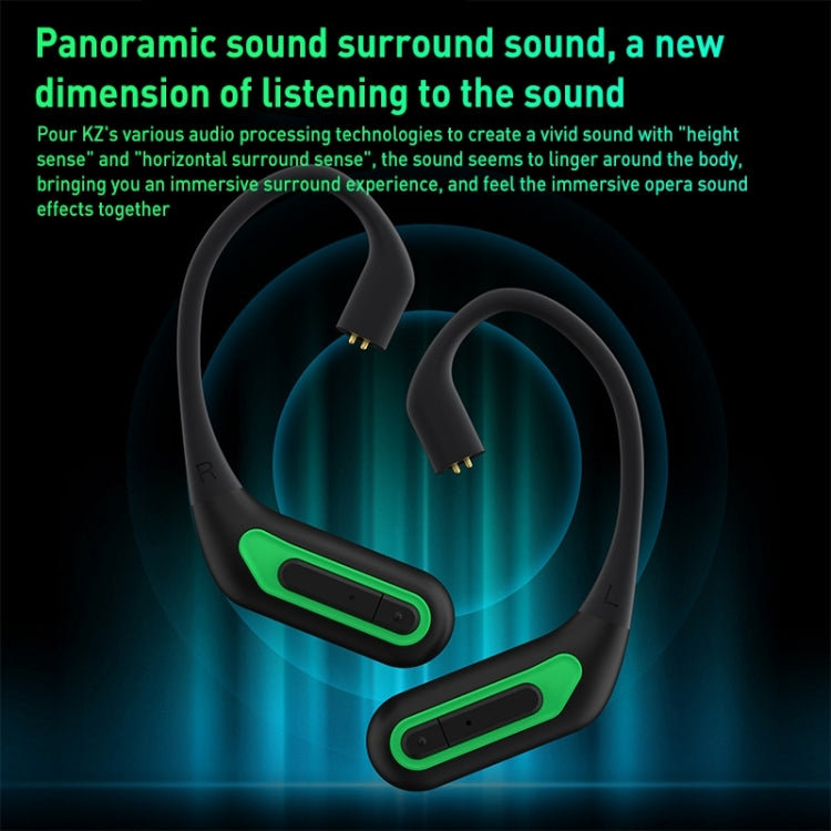 KZ-AZ10 5.2 Wireless Bluetooth Headset 0.75/0.78 Interface Adaptation(Black)