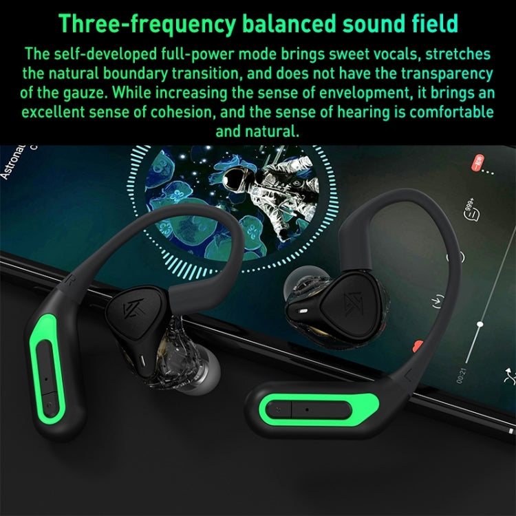 KZ-AZ10 5.2 Wireless Bluetooth Headset 0.75/0.78 Interface Adaptation(Black)