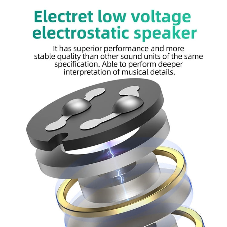 KZ-ZES Electrostatic Dynamic Hybrid HIFI In-Ear Headphones,Length: 1.2m(Without Microphone)