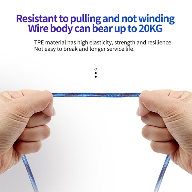 KZ 90-10 2Pin Interface 498 Core DIY Headphone Upgrade Cable,Length: 1.2m(Blue)