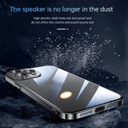 For iPhone 13 SULADA JINGJIA Series Lens Protector PC Phone Case(Blue)