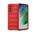 For Samsung Galaxy S21 FE Magic Shield TPU + Flannel Phone Case(Red) - free shipping - PMC TechLife - Order now!
