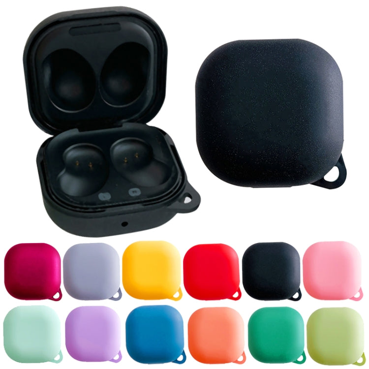 For Samsung Galaxy Buds Live Earphone PC Solid Color Frosted Protective Case(Wine Red)