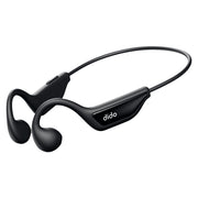 Dido W11S Bone Conduction Water-resistant Wireless Bluetooth Sports Earphone(Black)