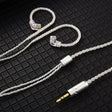 QKZ A1 Four-strand Silver-plated Wired Earphone - In Ear Wired Earphone by QKZ | Online Shopping South Africa | PMC TechLife | Buy Now Pay Later Mobicred