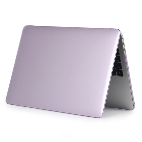 For MacBook Air 13.6 inch A2681 2022 Laptop Crystal Style Protective Case(Purple)