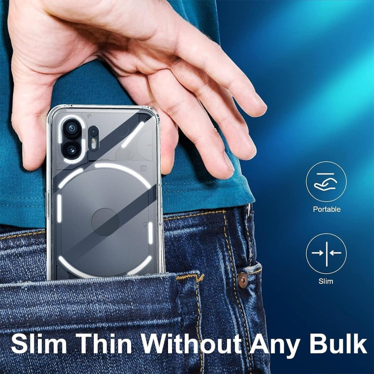 For Nothing Phone 1 All-inclusive Transparent Shockproof Phone Case