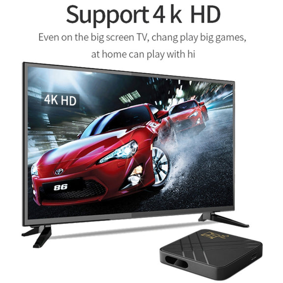D9 PRO 2.4G/5G WIFI 4K HD Android TV Box, Memory:8GB+128GB(EU Plug)