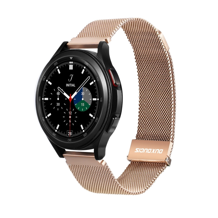DUX DUCIS Milanese Watch Band For Samsung Watch Series 22mm(Gold)