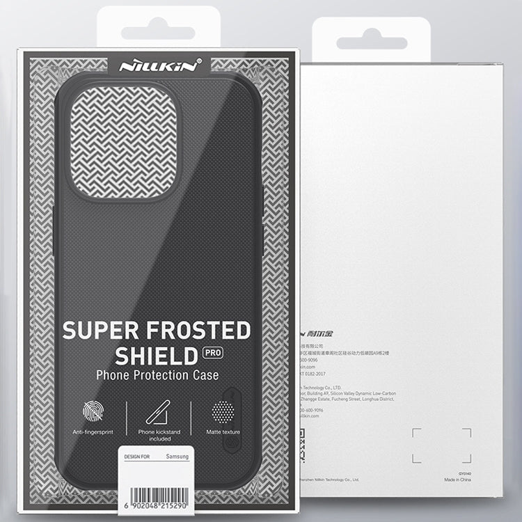 For iPhone 14 Pro NILLKIN Frosted Shield Pro PC + TPU Phone Case(Red)