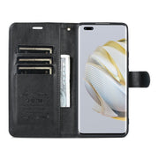 For Huawei nova 10 AZNS Sheepskin Texture Flip Leather Phone Case(Black)