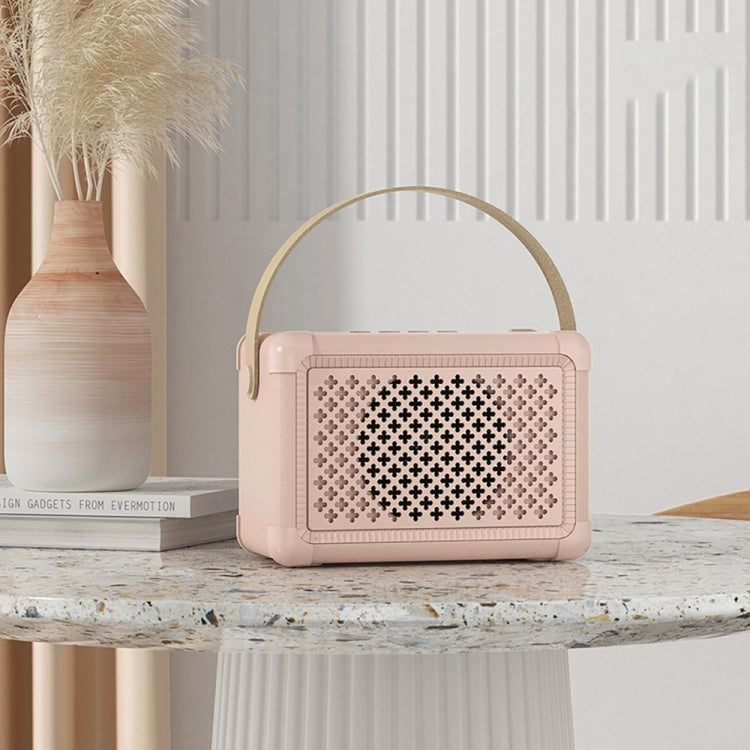 N10 ABS Portable Mini Wireless Bluetooth Speaker(Pink)