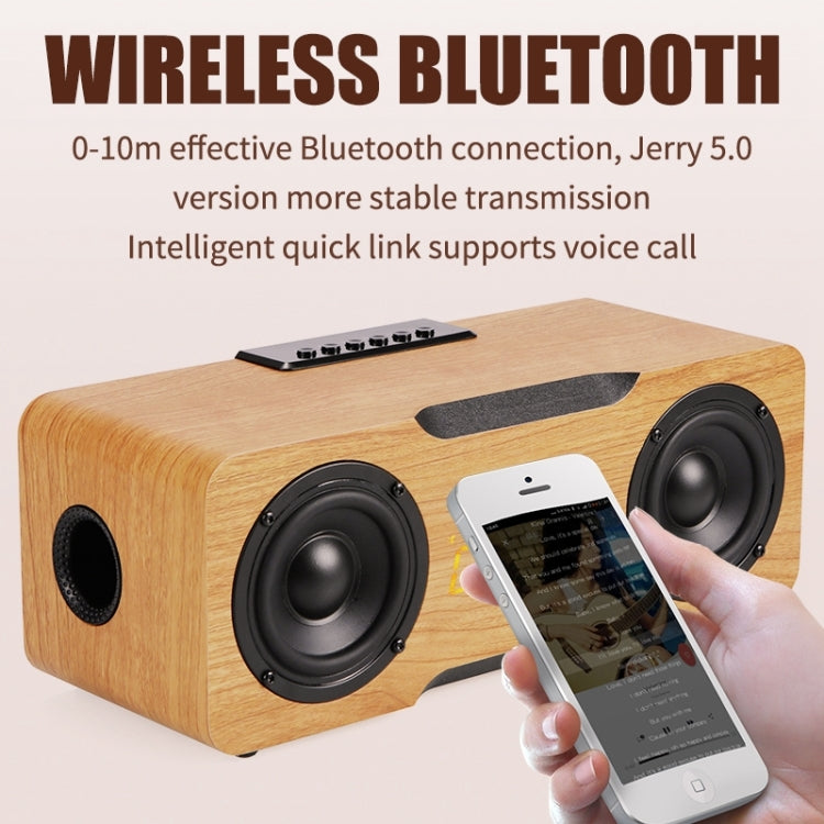 M8C Multifunctional Alarm Clock Bluetooth Speaker(Yellow)