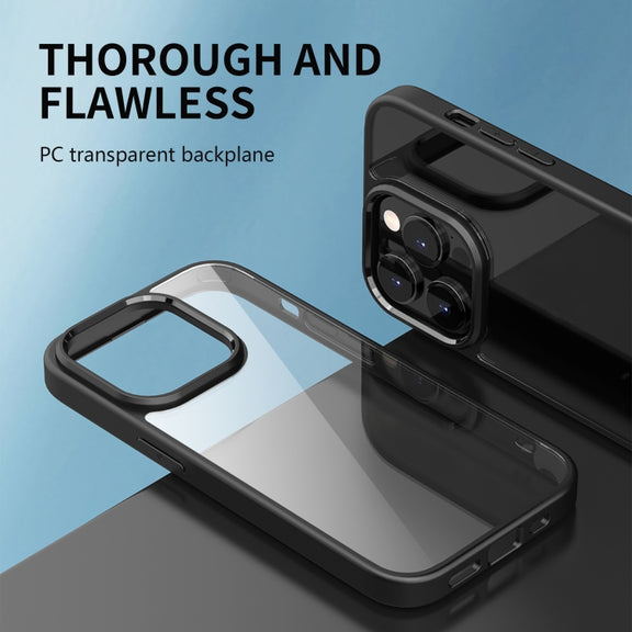 For iPhone 14 Plus iPAKY Shockproof PC + TPU Protective Phone Case (Black)