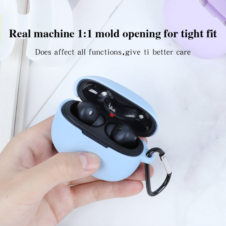 Earphone Silicone Protective Case for Xiaomi Redmi Buds 3(Black)