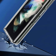For Samsung Galaxy Z Fold3 5G Acrylic + TPU Transparent Protective Phone Case(Transparent)