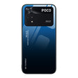 For Xiaomi Poco M4 Pro 4G Gradient Color Glass Case(Blue Black) - free shipping - PMC TechLife - Order now!