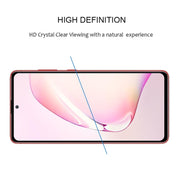 For Galaxy Note 10 Lite Full Glue Full Cover Screen Protector Tempered Glass Film