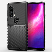 For Motorola Edge Plus Thunderbolt Shockproof TPU Soft Case(Black)