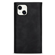 For iPhone 14 Skin Feel Zipper Horizontal Flip Leather Case Max(Black)