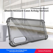 For HTC Desire 22 Pro 5G imak All-inclusive Shockproof Airbag TPU Case (Transparent Black)