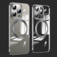 For iPhone 14 Pro Max Lens Protector MagSafe Electroplated Phone Case (Black) - free shipping - PMC TechLife - Order now!