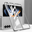 For Samsung Galaxy Z Fold4 GKK Phantom Electroplating Full Coverage Phone Case(Silver) - Galaxy Z Fold4 5G Cases by GKK | Online Shopping South Africa | PMC TechLife | Buy Now Pay Later Mobicred