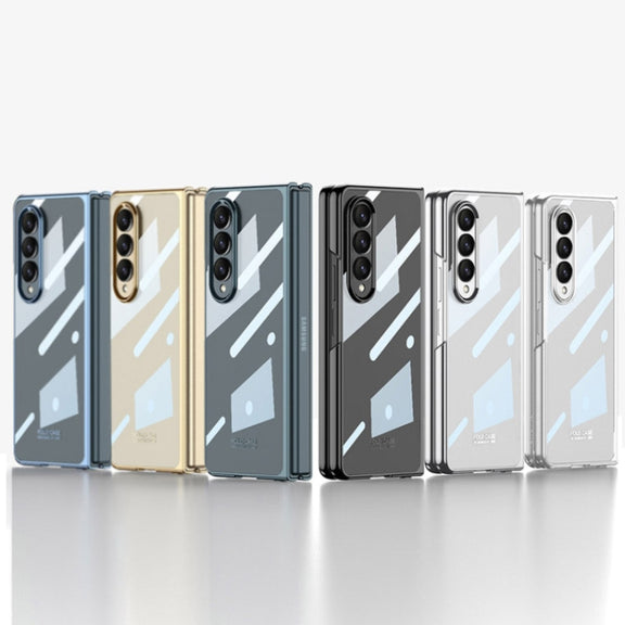For Samsung Galaxy Z Fold4 GKK Phantom Electroplating Full Coverage Phone Case(Silver)