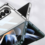 For Samsung Galaxy Z Fold4 GKK Phantom Electroplating Full Coverage Phone Case(Silver)