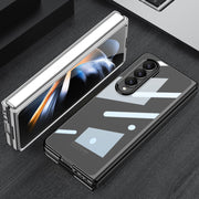 For Samsung Galaxy Z Fold4 GKK Phantom Electroplating Full Coverage Phone Case(Silver)