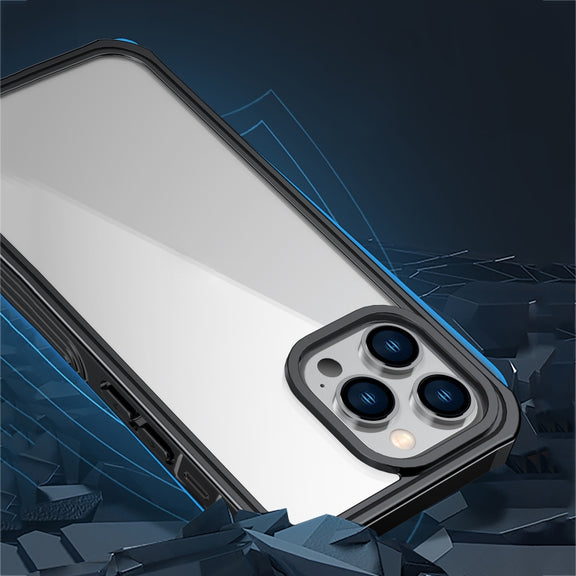 For iPhone 14 Pro Max RedPepper Life Water-resistant Shockproof Dustproof PC+TPU Protective Case