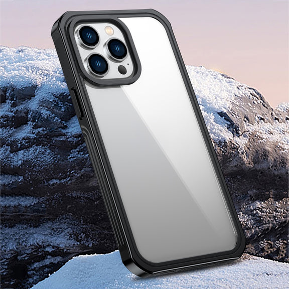 For iPhone 14 Pro Max RedPepper Life Water-resistant Shockproof Dustproof PC+TPU Protective Case