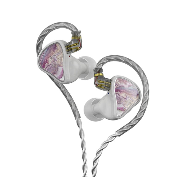 CVJ Hybrid Technology HiFi Music Wired Earphone No Mic(Rosy)