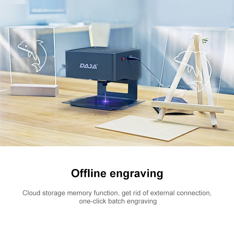 DAJA DJ6 Mini Laser CNC DIY Engraving Machine(UK Plug)
