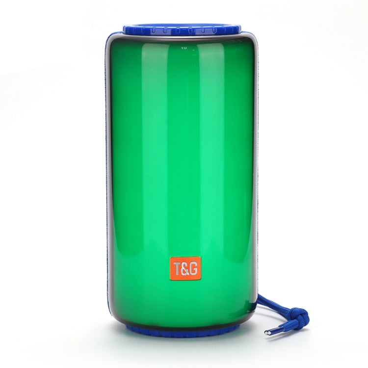 T&G TG639 10W Portable LED Light TWS Wireless Bluetooth Speaker(Blue)