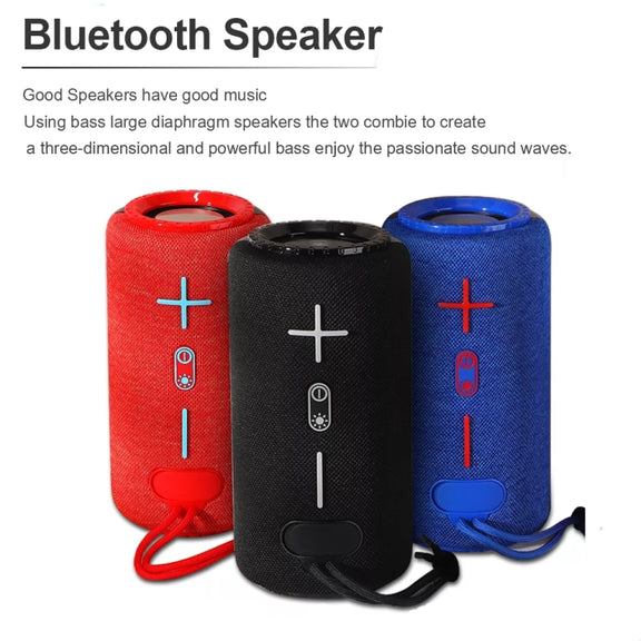 T&G TG639 10W Portable LED Light TWS Wireless Bluetooth Speaker(Black)