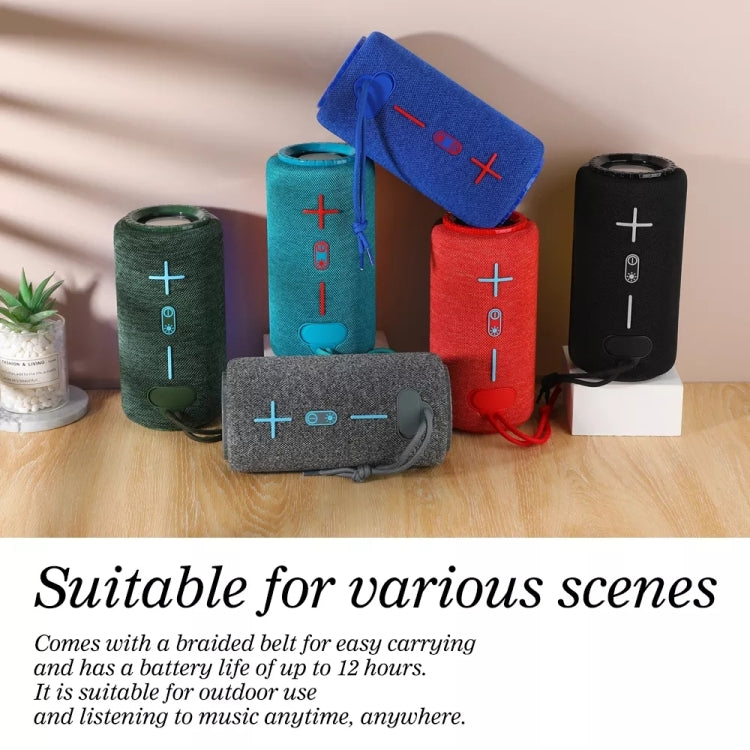 T&G TG639 10W Portable LED Light TWS Wireless Bluetooth Speaker(Blue)