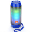 T&G TG643 Portable LED Light Waterproof Subwoofer Wireless Bluetooth Speaker(Blue) - Waterproof Speaker by T&G | Online Shopping South Africa | PMC TechLife | Buy Now Pay Later Mobicred