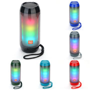 T&G TG643 Portable LED Light Water-resistant Subwoofer Wireless Bluetooth Speaker(Green)