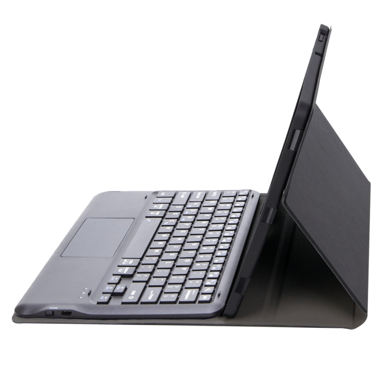 A0N4-A Detachable Sheep Pattern TPU Bluetooth Keyboard Tablet Leather Case with Touchpad For Xiaomi Pad 5 Pro 12.4(Black)