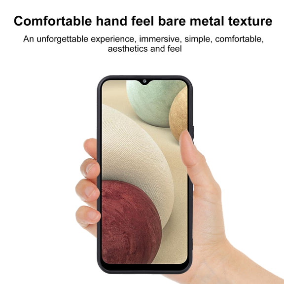 For Samsung Galaxy A12 5G TPU Phone Case(Black)