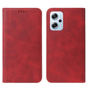 For Xiaomi Poco X4 GT Magnetic Closure Leather Phone Case(Red)