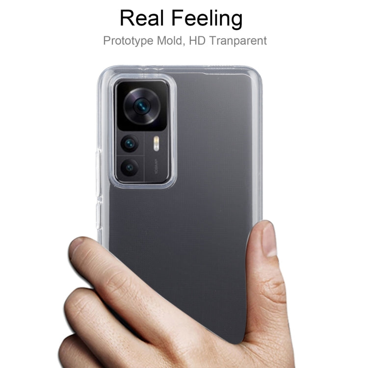 For Xiaomi Redmi K50 Ultra / 12T / 12T Pro Ultra-thin Transparent TPU Phone Case