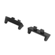 For OPPO Watch3 42mm 1 Pair 20mm Metal Watch Band Connector(Black) -  by PMC TechLife | Online Shopping South Africa | PMC TechLife