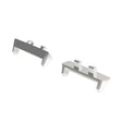 For OPPO Watch3 42mm 1 Pair 20mm Metal Watch Band Connector(Silver) -  by PMC TechLife | Online Shopping South Africa | PMC TechLife