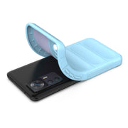 For Xiaomi Redmi K50 Ultra / Xiaomi 12T Magic Shield TPU + Flannel Phone Case(Dark Grey)