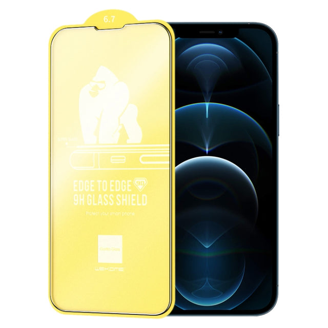 For iPhone 12 Pro Max WEKOME 9D Curved Frosted Tempered Glass Film