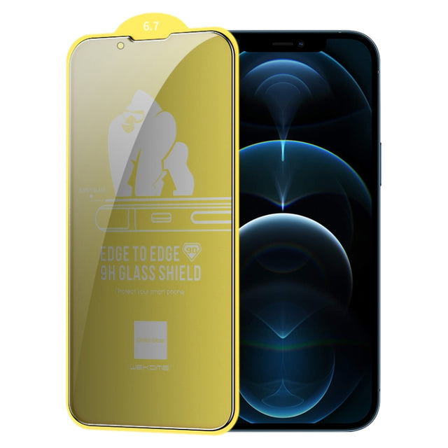 For iPhone 12 Pro Max WEKOME 9D Curved Privacy Tempered Glass Film