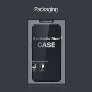 For iPhone 14 Plus  NILLKIN Synthetic Fiber Camshield Phone Case(Black)