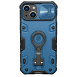 For iPhone 14 NILLKIN Shockproof CamShield Armor Protective Case(Blue) - free shipping - PMC TechLife - Order now!